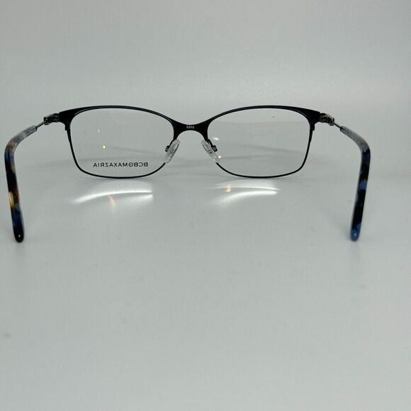 BCBG MAXAZRIA Anita Blue Slate Womens Semi Full Rim‎ Eyeglasses 52-16-130 H13536 main image 6